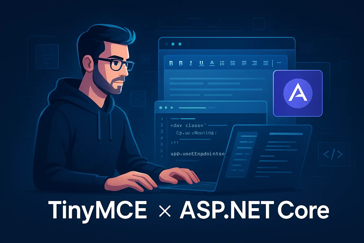 آموزش حرفه ای TinyMCE در ASP.NET Core | از پیاده سازی تا سفارشی سازی پیشرفته